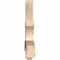 Ekena Millwork Davenport Smooth Timber Gable Bracket, Douglas Fir, 60"W x 25"H x 3 1/2"D x 3 1/2"F, 10/12 Pitch GBW060X25X0404DAV00SDF - alternate 4